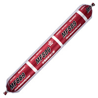 Scellant silicone MF889 résistant aux intempéries, haute adhérence, pour murs-rideaux et construction
