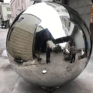 Bola Logam Berongga Stainless Steel Besar, 1500 Mm 60 Inci Luar Ruangan