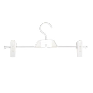 Pant Hanger With <b>Clips</b> Multi Functional Plastic Clothes Organizer <b>Hook</b> Type Durable Storage For Pants Skirts - Product Image 2