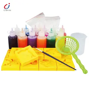 Chengji mágico waterscape molding kit novedad juguete niños educativo creativo DIY hecho a mano 3D animal mágico agua elfo