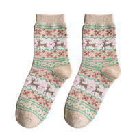 Vente en gros de chaussettes épaisses en laine pour hommes Chaussettes d'hiver en cachemire Chaussettes chaudes en laine mérinos pour hommes Unisexe