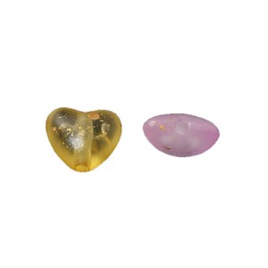 Acrylic Heart Shaped <b>Beads</b> With Gold Flecks For Bracelet Making 12 Colors 100Pcs DIY Jewelry Accessories - Product Image 5