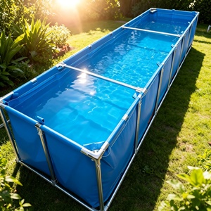 <span class=keywords><strong>Bassin</strong></span> de pisciculture pliable et portable en bâche <span class=keywords><strong>PVC</strong></span> tricotée enduite <span class=keywords><strong>pour</strong></span> élevage de poissons, idéal <span class=keywords><strong>pour</strong></span> la vente en pisciculture - Product Image 2