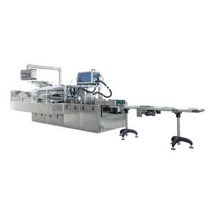 high speed Automatic Cling Film Aluminum Foil Roll color Box Cartoning Packing Machine