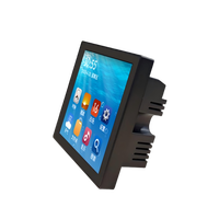 Akıllı ev Wifi 4 inç duvar montaj dokunmatik ekran röle Rs485 Rj45 kontrol Tablet paneli