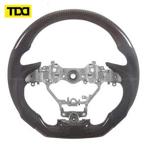 Volante de Fibra de Carbono Real TDD Compatible con LEXUS LX RX GS ES - Product Image 4