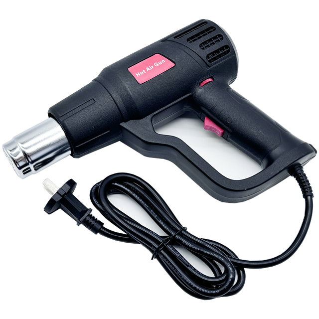 Electric 2000W Industrial Adjustable Temperature Hot Air Gun Automotive Film Sealing Plastic Heating Tool Softening Glue Stick