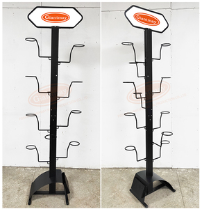 Xe Máy Mũ Bảo Hiểm An Toàn 11 Đơn Vị Kim Loại Móc Treo Hiển Thị Đứng Mũ Bảo Hiểm Hiển Thị Kệ Chủ Cho Cửa Hàng Bán Lẻ Cửa Hàng - Product Image 1