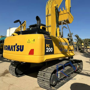 Excavadora de cadenas usada Komatsu PC200 de 20 toneladas, modelo 2024 de Japón, con motor incluido, en venta. - Product Image 1