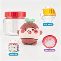 Nouvelle Arrivée Jeu de Société Magic Shake Jar Surprise Blind Box Poupée Mignonne Aléatoire Extensible à l'Eau pour Cadeau de Fête Enfant