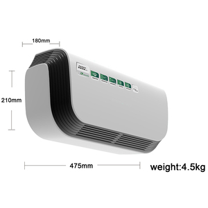 Máy lọc không khí thương mại gắn trên tường nhà vệ sinh khử mùi cho phòng tắm gia đình khách sạn cộng loại bỏ mùi hôi và mùi hôi - Product Image 2