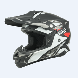 หมวกกันน็อคโมโตครอสแบบเต็มใบ รุ่นใหม่สำหรับฤดูร้อน ลายหัวกะโหลก มาตรฐาน ECE สำหรับแข่งรถดาวน์ฮิลล์ รถวิบาก ATV  บุโฟม ABS  ระบบปิดแบบ Double D ขายส่ง - Product Image 4