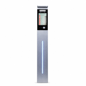 Terminal de Control de Acceso con Reconocimiento Facial Android de 10.1 Pulgadas, con Intercomunicador Visual, Huella Dactilar, Código QR, Tarjeta, Bluetooth, Teléfono para Puerta - Product Image 1