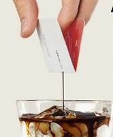 Concentré naturel automatique saveur liquide café blister papier carte Snap Sachet liquide Machine d'emballage