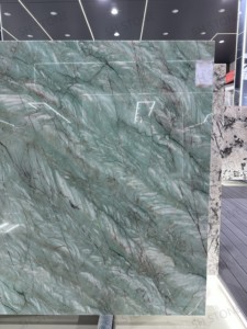 Union Stone Gaya Dream Verde Quartzite Slab Polished Modern Kitchen Bathroom Waterproof Durable Eco-Friendly Villa Hotel - Product Image 4