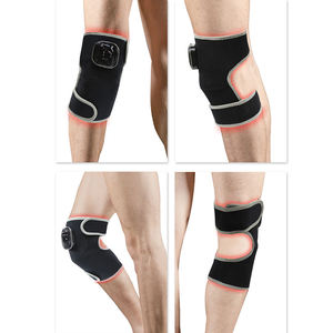 नया आगमन 5000ma उच्च क्षमता वाली बैटरी लाल प्रकाश चिकित्सा हीटिंग मालिश के साथ इन्फ्रारेड घुटने पैड - Product Image 5