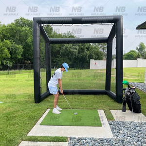 Hot Selling <b>Golf</b> Enclosure for Indoor Hitting Training Easy Setup Tent With HD Screen Inflatable <b>Golf</b> Hot Selling <b>Golf</b> - Product Image 4