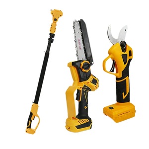Juego de Podadora Inalámbrica de Dos Piezas con Batería de Litio, Tijeras y Sierra, Capacidad de Corte de 6 Pulgadas - Product Image 1