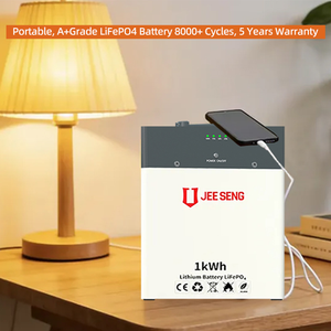 Générateur solaire JEESENG 300W 1000WH portable tout-en-un à onde sinusoïdale pure, système de station d'énergie LFP pour le <span class=keywords><strong>camping</strong></span>, l'extérieur et la maison - Product Image 4