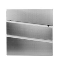 Boîte aux lettres étanche en acier galvanisé de haute qualité MD002 en acier inoxydable ; Nouveauté pour appartement et jardin