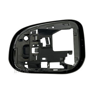 Side <b>Mirror</b> Frame Black <b>Plastic</b> Left Replacement Part - Product Image 3