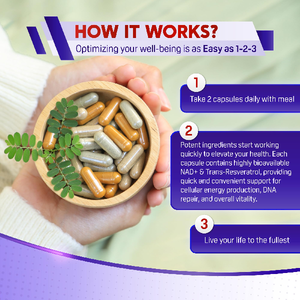 OEM tutto naturale NAD Trans resveratrolo berberberina quercetina fisetina integratore di cardo di latte supporto per la salute cellulare degli adulti - Product Image 5