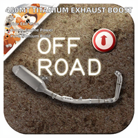 FORSOUND 450MT 2023-2025 Système d'échappement universel en acier inoxydable modèle T148 pour moto tout-terrain et aventure, échappement direct double sport