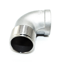 Coude en acier inoxydable Super Duplex pour femmes, 2205 2507