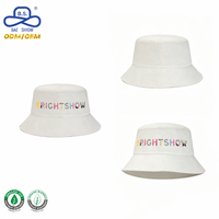 Chapeau Bob Classique en Coton Biologique à Large Bord avec Protection UV, Couleur Unie, Personnalisable avec Logo pour Femmes et Hommes (ODM/OEM)