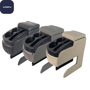 AC-458 Universal Car Center <b>Console</b> Armrest Box Non-Perforated Front Rear Cup Holder Source Factory Direct - Product Image 6