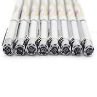 Micro professionnel Stylo Étanche Dessin Aiguille Stylo 8 Différents Types de Marqueurs pour Dessiner Conception De Dessin