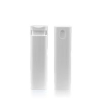 Poche en plastique rechargeable de 10ml personnalisée en gros flacon vaporisateur de parfum rond de voyage pour emballage de parfum