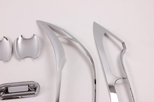 WZXD High Quality <b>Chrome</b> Kits Car Exterior Decoration Accessories Fit for H-ONDA CRV for 2012 - Product Image 4