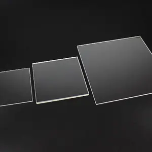 Best-seller qualidade Transparente quartzo fundido placa sílica fatias para visor vidro