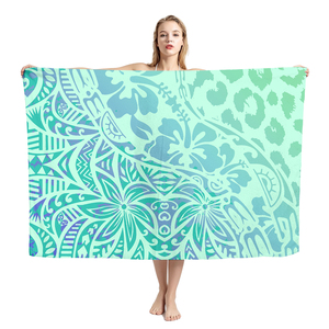 Sarong Hawaiano da Donna con Stampa Floreale, Design Classico, Nuova Tendenza Primavera-Estate, Motivo Personalizzato, Comodo e Alla Moda - Product Image 2