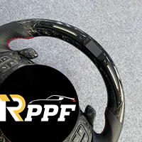 Volant en fibre de carbone forgé E90 LED personnalisable de conception excellente RPPF pour BMW E90/E92/E93 Volant E9X