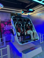 Máquina de Juegos de Realidad Virtual para 2 Jugadores, Simulador de Vuelo y Montaña Rusa de Realidad Virtual 360