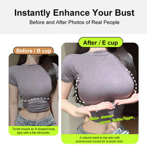 <span class=keywords><strong>Soutien</strong></span>-<span class=keywords><strong>Gorge</strong></span> <span class=keywords><strong>Push</strong></span>-<span class=keywords><strong>Up</strong></span> Sans Armature en Dentelle Confortable et Sans Couture pour Femmes, Faux Sein en Silicone OEM/ODM, Coussinet Poitrine pour Mettre en Valeur les Petites Poitrines - Product Image 6