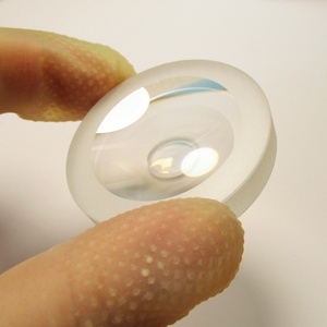 เลนส์ใยแก้วนำแสงทำจากแก้ว achromatic มีคุณภาพสูงแบบปรับได้ตามต้องการทรงกลมพลาโนนูนทรง biconvex & meniscus - Product Image 4