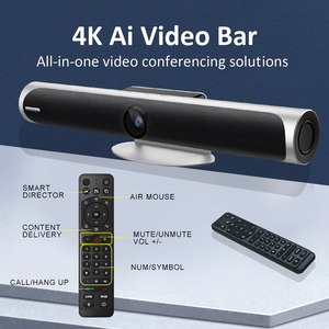 Siêu HD <span class=keywords><strong>Live</strong></span> Streaming Video Thanh USB 4K Máy Ảnh Tự Động Theo Dõi 323 Sip 3x Zoom Tất Cả Trong Một Video Hội Nghị Máy Ảnh - Product Image 6