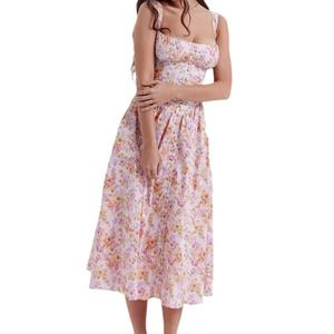 Nouvelles Arrivées Personnalisées : Robe Sexy Printemps Y2K, Robe Midi Élégante à Manches Bouffantes, Corset Décontracté d'Été pour Femme - Product Image 4