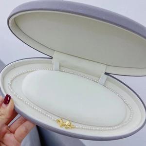 Boucle papillon brossée de précision en argent S925 pour accessoire de perle DIY, pour collier chaîne de pull tendance - Product Image 1