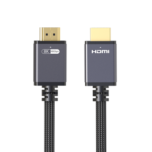 Nouveau câble <span class=keywords><strong>HDMI</strong></span> 2.1 8K 2026, 48 Gbit/s, 8K60Hz, 4K120Hz, EARC, boîtier en aluminium 10K, gaine tressée en nylon, <span class=keywords><strong>cordon</strong></span> <span class=keywords><strong>HDMI</strong></span> Ultra HD, vente en gros - Product Image 1