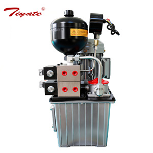 Unité hydraulique Tiyate TYT-EC4A0618 avec accumulateur et double électrovanne pour équipement automatisé - Product Image 4