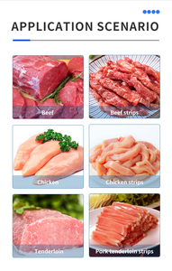 Máquina Automática para Cortar Alas de Pollo Frescas, Sierra de Doble Banda, Picadora de Carne, Máquina para Cortar en Cubos Pequeños, Precio - Product Image 4