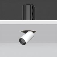 Spot LED Encastrable Moderne 20W Orientable en Aluminium Température de Couleur 3000K/4000K/6000K Angle de Faisceau 10-50° Garantie 3 Ans