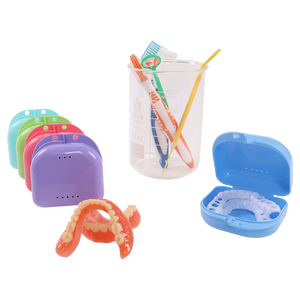 กล่องใส่รีเทนเนอร์ฟันแบบใช้แล้วทิ้ง พร้อมช่องใส่ สามารถนึ่งฆ่าเชื้อได้ - Product Image 1