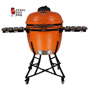 SEB KAMADO <span class=keywords><strong>Barbacoa</strong></span> Parrilla al aire libre Cocina <span class=keywords><strong>Barbacoa</strong></span> Parrilla de carbón Kamado <span class=keywords><strong>Grill</strong></span> 24 pulgadas - Product Image 1