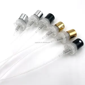 15/410 Aluminum Crimp Spray Pump Perfume Pump Sprayer Dispenser Pump 0.075-0.08ml/t with Plastic Closure