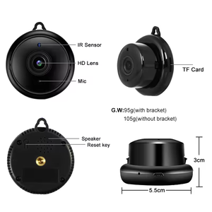 1080P Mini CCTV Camera xách tay HD an ninh mạng máy ảnh IR tầm nhìn ban đêm nhà thông minh cửa người xem giám sát IP Camera - Product Image 5